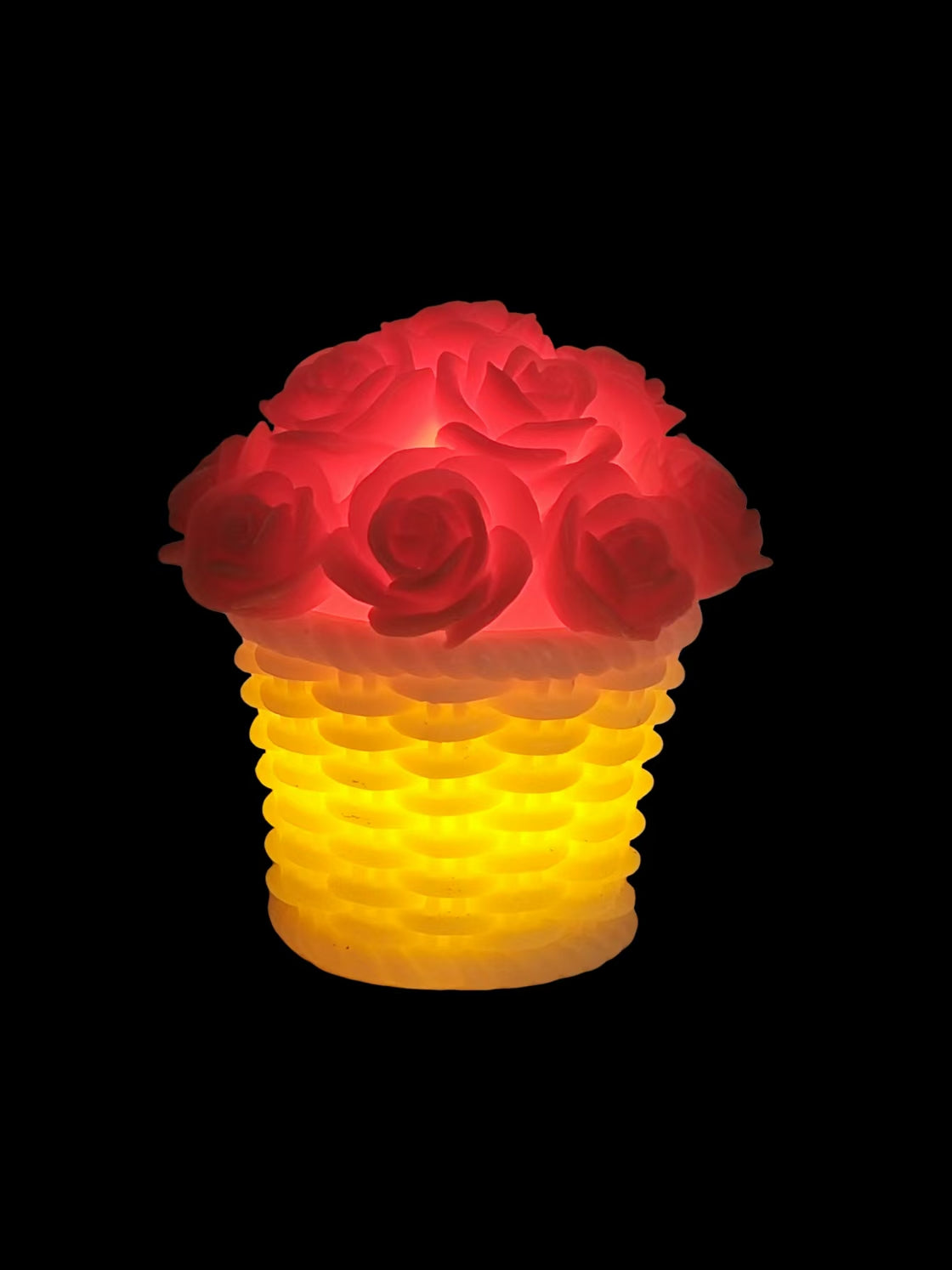 1pc  LED Rose Flower Box Handmade LED Candle Lamp – Eco-Friendly & Safe for Kids